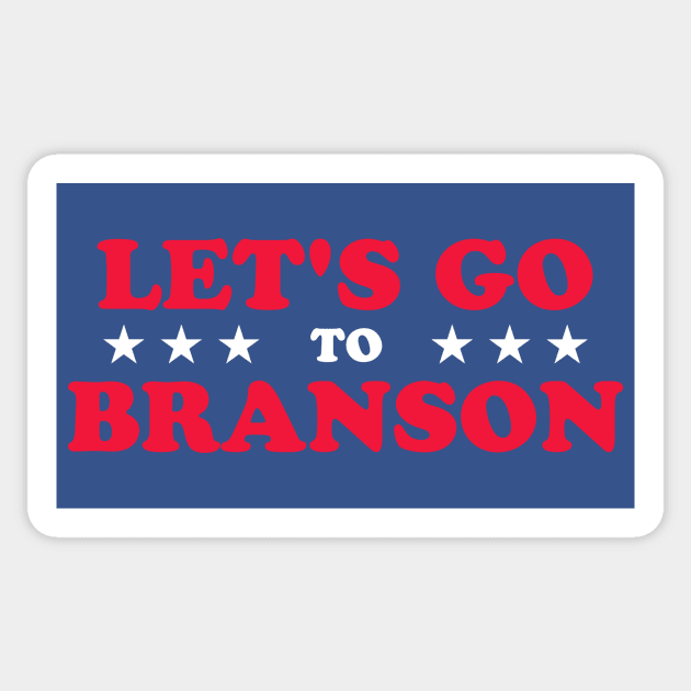 Let's Go to Branson Sticker by SLAG_Creative